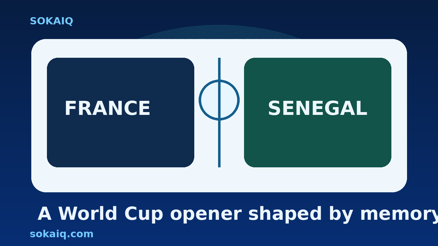 France-Sénégal: une affiche du Mondial habitée par 2002